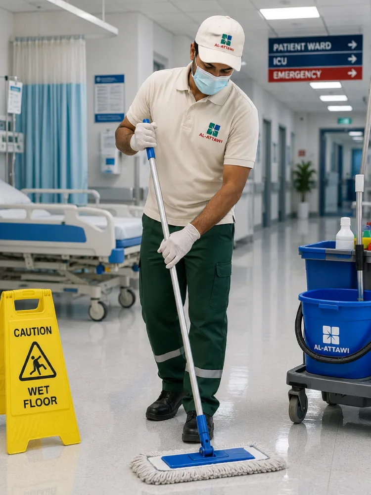 Hospital Cleaning Staff